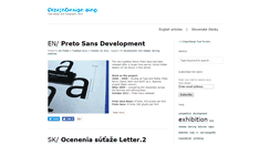 Desktop Screenshot of blog.dizajndesign.sk