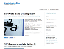 Tablet Screenshot of blog.dizajndesign.sk